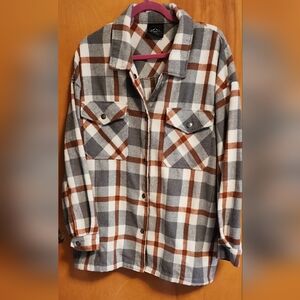 Womens Plus Size HFX Flannel